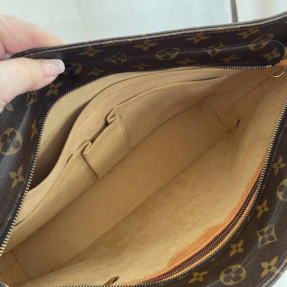 Louis Vuitton Luco Monogram Shoulder Tote Bag Purse (155217) - Picture 10 of 15